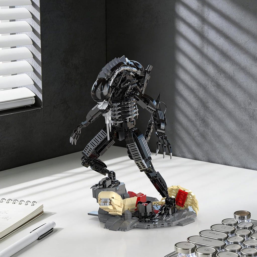 xenomorph action figures building set for adults &, package contents