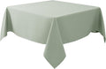 Biscaynebay Square Tablecloth 54x54 Inch-Sage Card Fabric Table Cover-Small Folding Tablecloths Linen Water Resistant Washable for Kitchen Dining Picnic Patio Outdoor Party Restaurant Tables