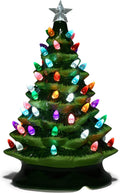 raz imports happy hollydays 13" vintage lighted tree, main product view