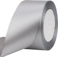 Gray Solid Satin Ribbon 2 Inch 25 Yards Solid Polyester Fabric Ribbon for Gift Wrapping Wedding Christmas Baby Shower Birthday Party Decoration Handmade Immortal Flower Craft