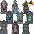 joyin 16" 9 pcs halloween tombstones decorations outdoor, main product view