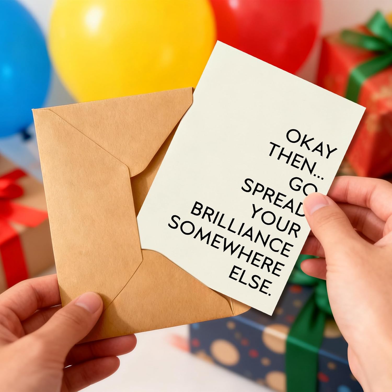 PTRUKD, Funny Coworker Traitor Leaving Card, Coworker Leaving Card, Goodbye Farewell Cards for Him and Hers, New Job Cards Gift for Men and Women, Good Luck In New Job