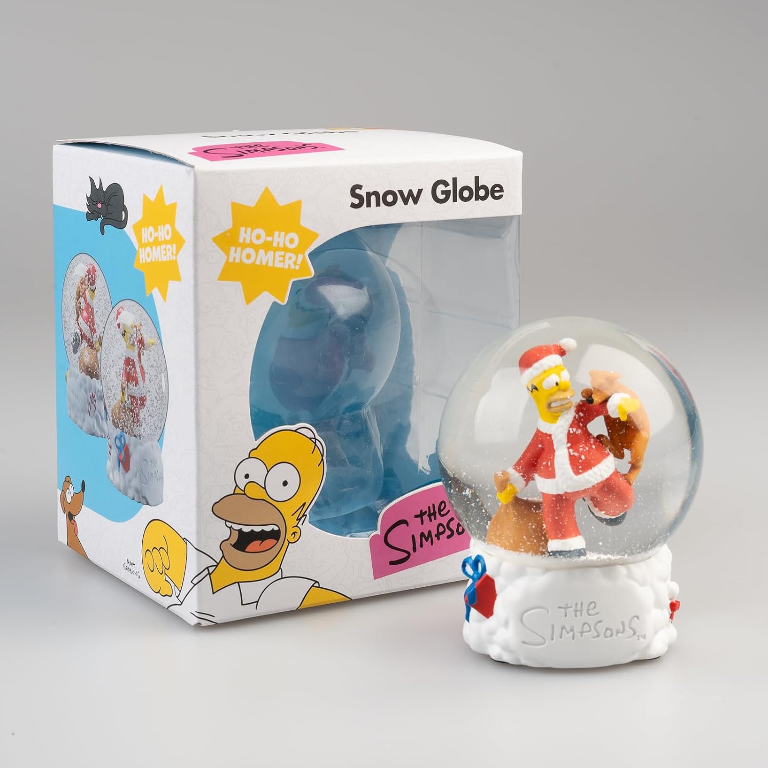 Grupo Erik The Simpsons Snow Globe - Funny Gifts, Merch, Merchandise, Decor | Homer Simpson Figure - Snow Globes for Adults & for Children, Secret Santa Gifts under 20 Pounds for Christmas, Xmas