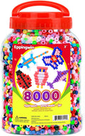 eppingwin 8000+pcs wholesale large pony beads (6x9 mm), main product view