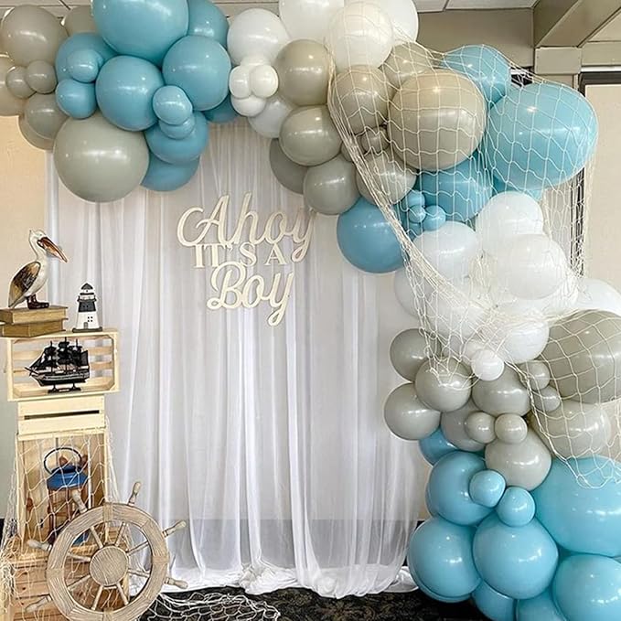 DUOBAO White Chiffon Backdrop Curtain-2 Panels 29"x120" Sheer Weddings Drapes Beach Curtains for Living Room Voile Window Drape Photography Background for Wedding Ceremony