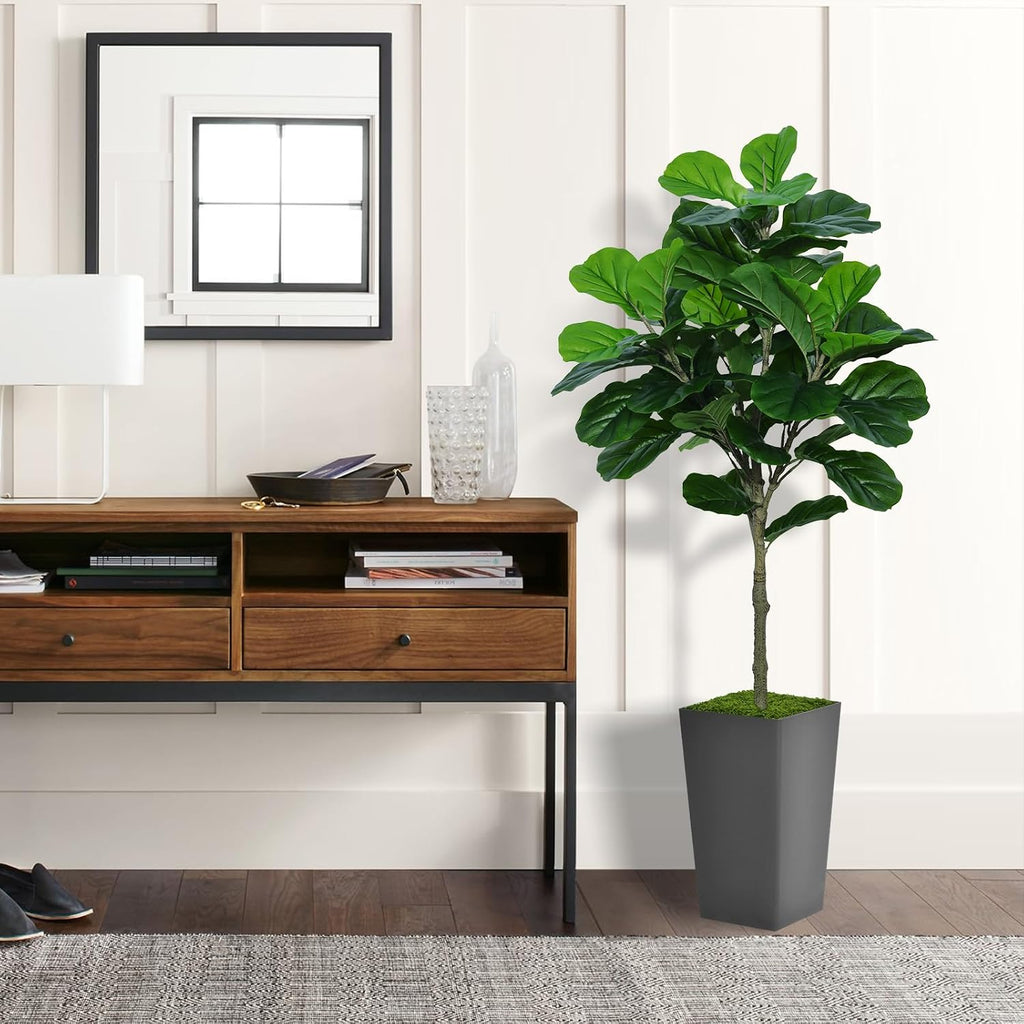 astidy fiddle leaf fig tree artificial 5ft shown in use