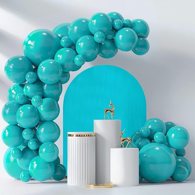 6.6FT Wedding Arch Covers Arch Backdrop Cover Arch Stand Covers Set Arch Cover Spandex Fabric Stretchy Backdrop for Wedding Birthday Party Decoration Baby Shower (Sky Blue)