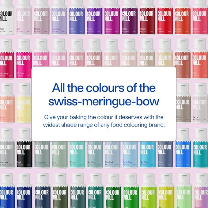 Colour Mill Outback Pack Aqua Blend Water-Based Food Coloring, 20 Milliliters Each of 6 Colors: Burgundy, Clay, Coffee, Latte, Rust and Sand