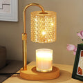 Candle Warmer Lamp with Timer Dimmer Height Adjustable Electric Candle Wax Warmer for Jar Candles Wax Melt Warmer with 2Bulbs Heater Lamp for Scented Wax for New Home Decor,House Warming Gifts