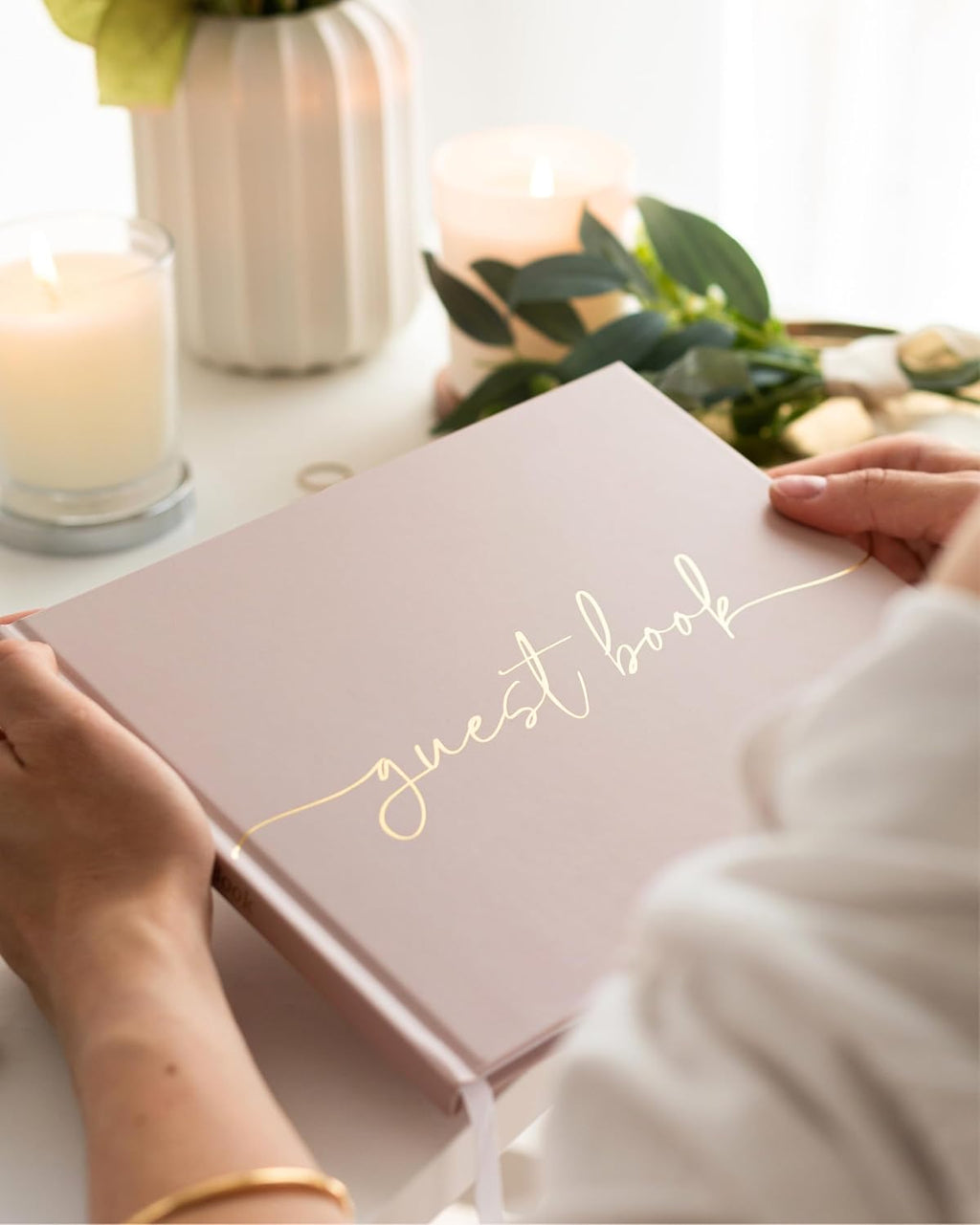 Lamare Wedding Guest Book Sign – Photo Guest Book for Wedding - Blank Page