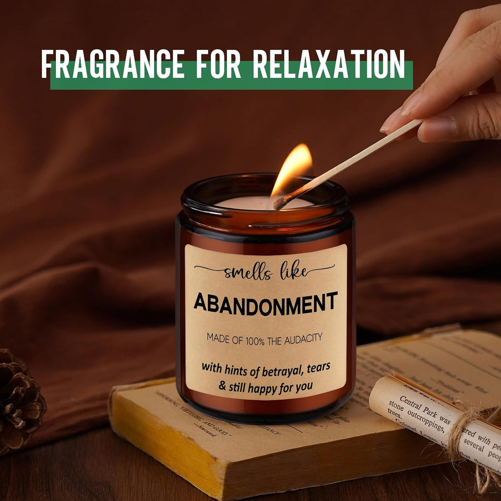 GSPY Scented Candles - Friends Moving Away, Coworker Leaving Ideas, Funny Retirement Gifts for Women, Men - Goodbye, Going Away, Farewell Gifts for Coworkers, Boss, Work Bestie, Woman, Best Friend