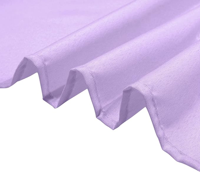 Efavormart 70" Lavender Square Polyester Tablecloth for Dining Table, Wedding, Party, Event, Banquet, Restaurant Decoration