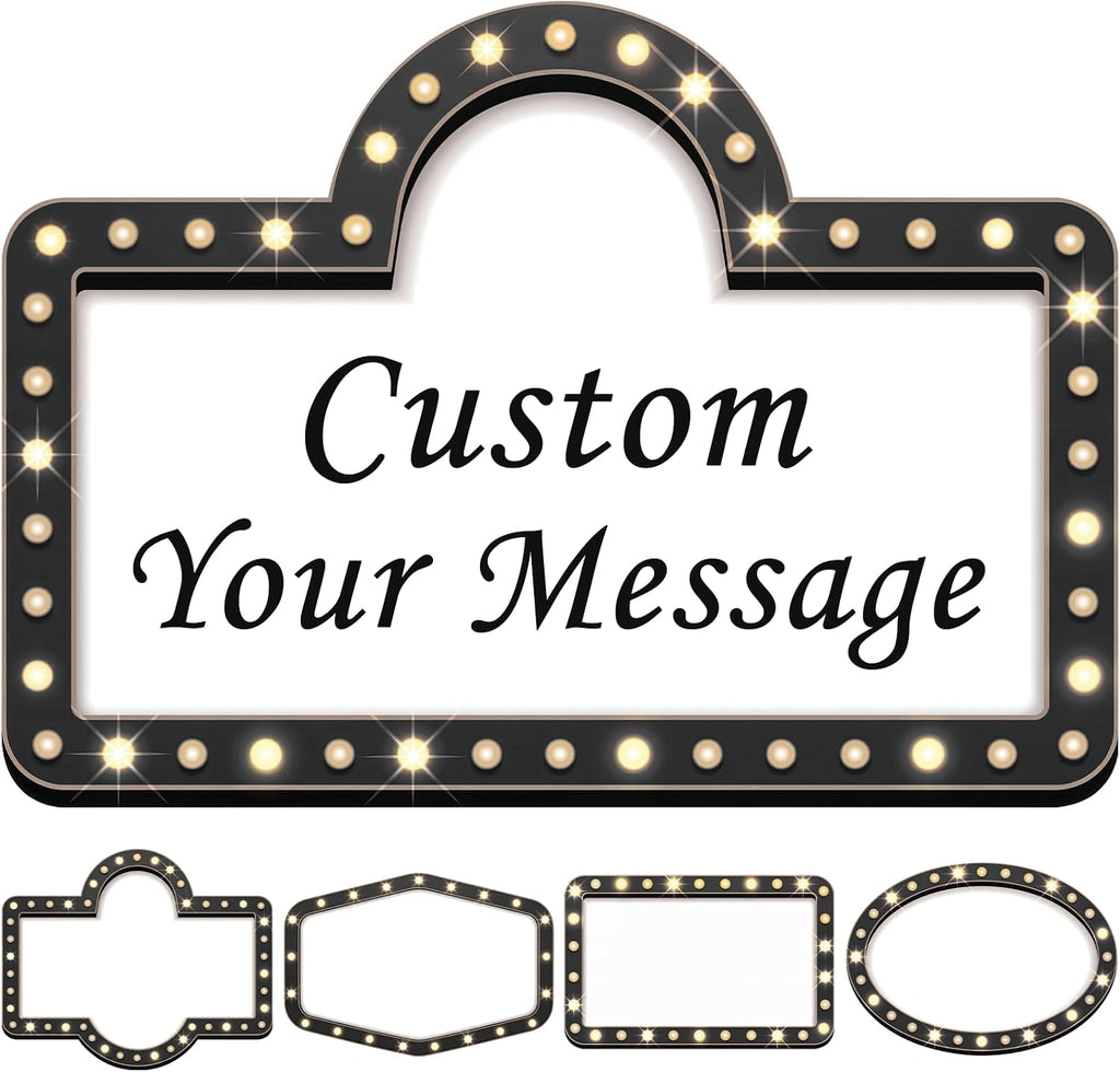 Custom Wedding Bottle Service Sign for Entrance, Bridal Party Entrance Props, Club Style Wedding Decor, After Party & Nightclub Theme, Personalized Name & Text Printed Sign, 12-24", 1Pack