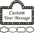 Custom Wedding Bottle Service Sign for Entrance, Bridal Party Entrance Props, Club Style Wedding Decor, After Party & Nightclub Theme, Personalized Name & Text Printed Sign, 12-24", 1Pack