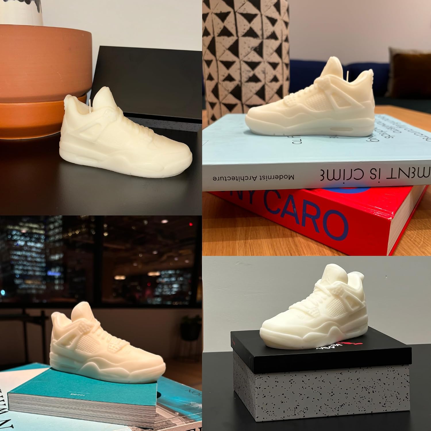 Sneaker Candle with GiftBox - Air Wax - Hypebeast Gift for Teenage Boys - Gifts for Men Candles - Sneakerhead Gifts for Teenage Boys - Unique Gift for Him - Sneaker Head Room Decor