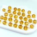 400 PCS 4mm Crystal Glass Beads Round Multiple Faceted Loose Spacer Glass Beads for DIY Handcrafte Bracelet Necklace Earring Jewelry Making(Gold Champagne)