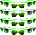 ASTARON 12 Pack Party Sunglasses Bulk Neon Party Favors for Beach Wedding Party Pool Supplies