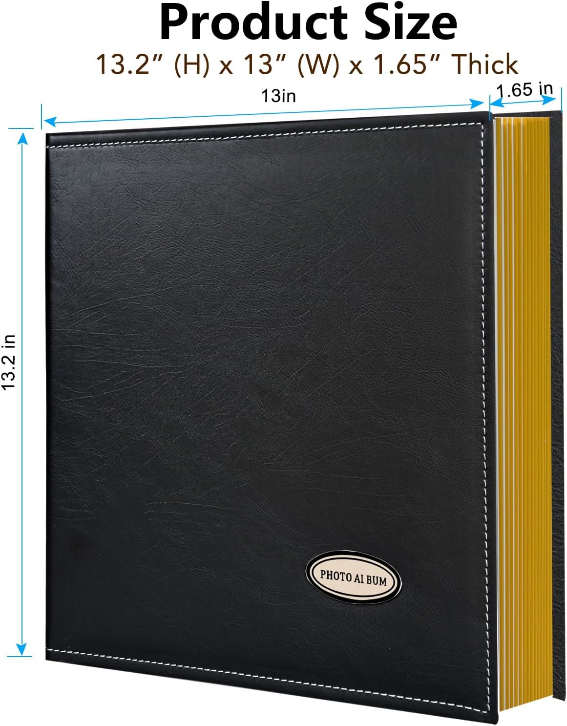 Zoview Self-Adhesive Photo Album, Dust-free, glue free and waterproof Scrapbo...