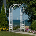 athens 39"w x 81"h vinyl arbor, main product view
