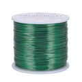 BENECREAT 20 Gauge 770FT Aluminum Wire Anodized Jewelry Craft Making Beading Floral Colored Aluminum Craft Wire - Green