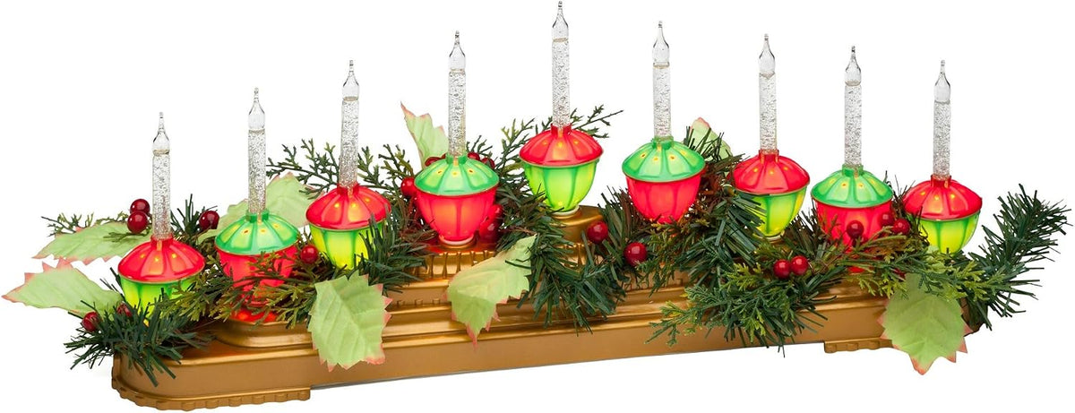 miles kimball retro bubble light centerpiece, includes 9, main product view