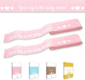 Party Hearty Baby Bump Measure Game, 2 Rolls, Baby Shower Game - Pink | 2 Inch Wide x 150 Feet Long x 2 Rolls, Sturdy but easy to tear, Fun & Easy Idea