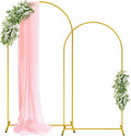 pureegg gold arch backdrop stand set, metal, set, main product view