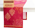 Maison d' Hermine Table Runner 100% Cotton Single Layer Table Runners 108 inches Long for Thanksgiving Christmas Decorations Home Kitchen Dining Party Wedding (Versailles, 14.5" x 108")