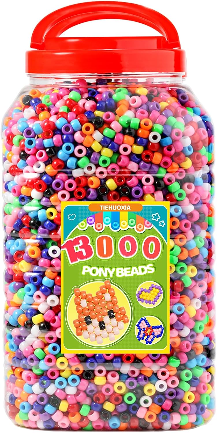 pony beads bulk for bracelet jewelry crafts making, main product view