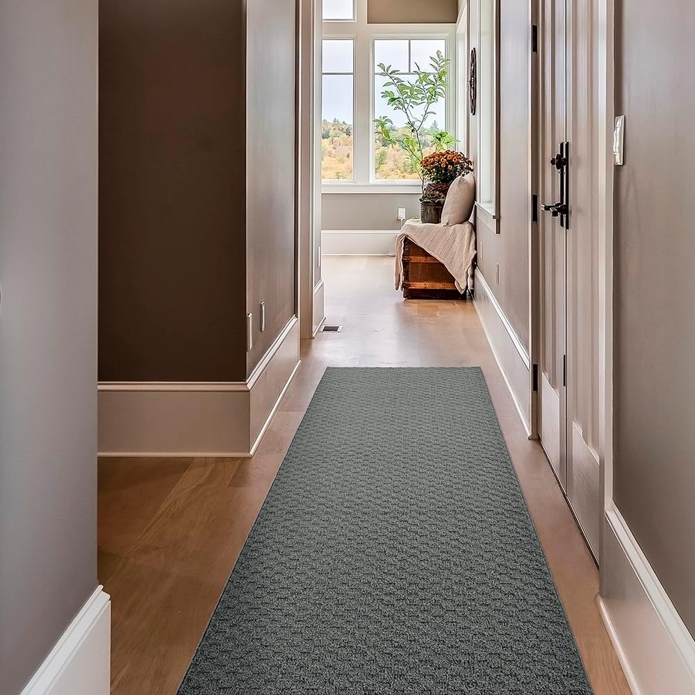 garland rug town square cinder gray 2' x shown in use