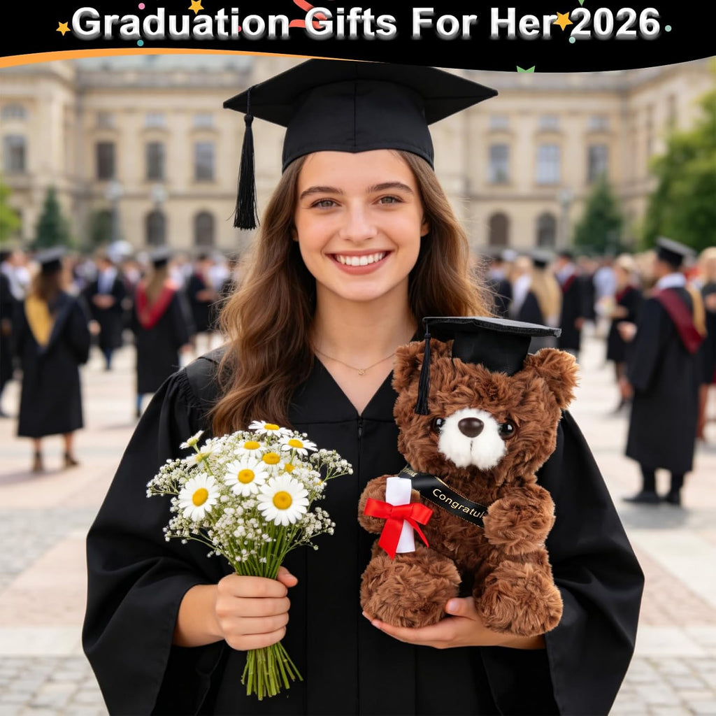 2026 Graduation Gifts for Hers, 12Pcs Graduation Gift Basket Grad Gift Box for High & Middle School Masters College Women Girl Daughter Sister Friend Nurse Granddaughter