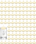 Treela 80 Pcs 1.73 Inch Unscented Floating Candles, Dripless Tealight Candles with 5 Hours Long Burning for Wedding Vases Centerpieces, Party Home Decorations(Ivory)