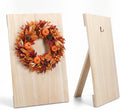 17'' wood wreath easel stand holder board for, main product view