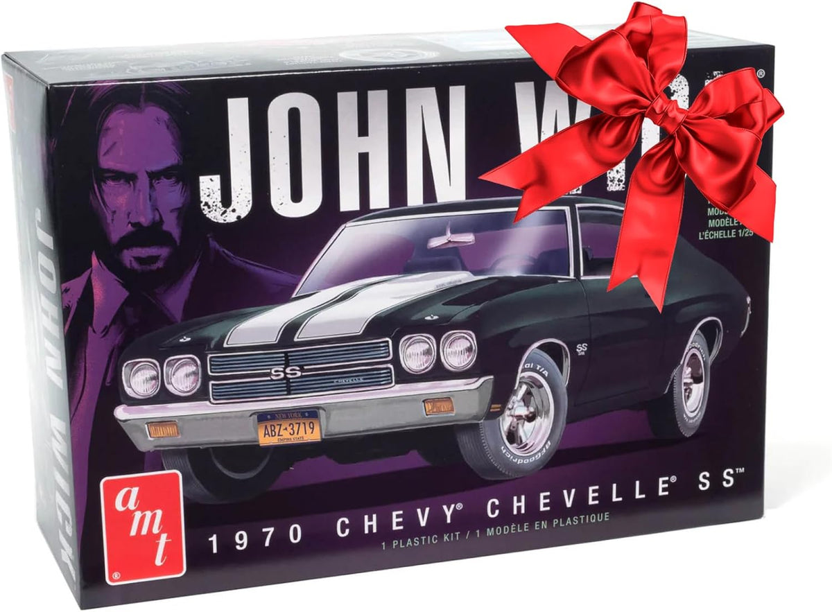 amt 1970 chevy chevelle john wick 1:25 scale, main product view