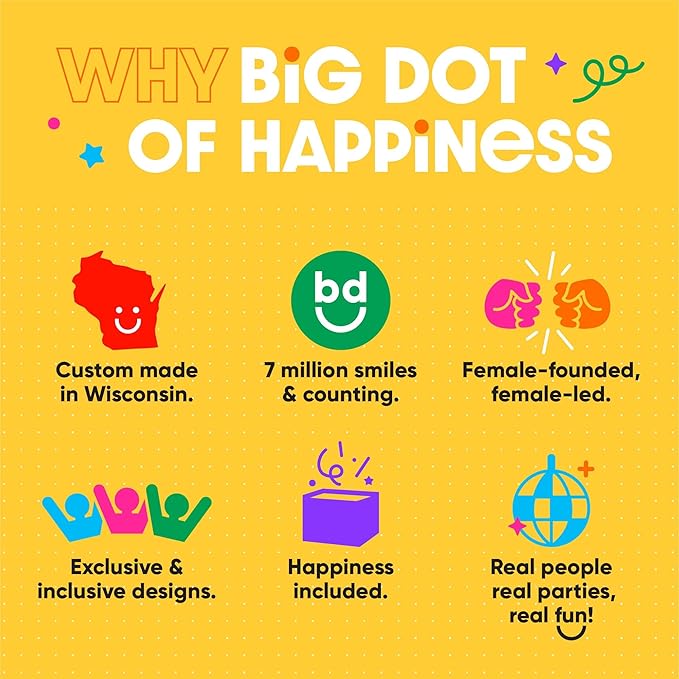 Big Dot of Happiness Custom Photo Crown - Party Favors - Fun Face Cut-Out Stickers - Set of 24