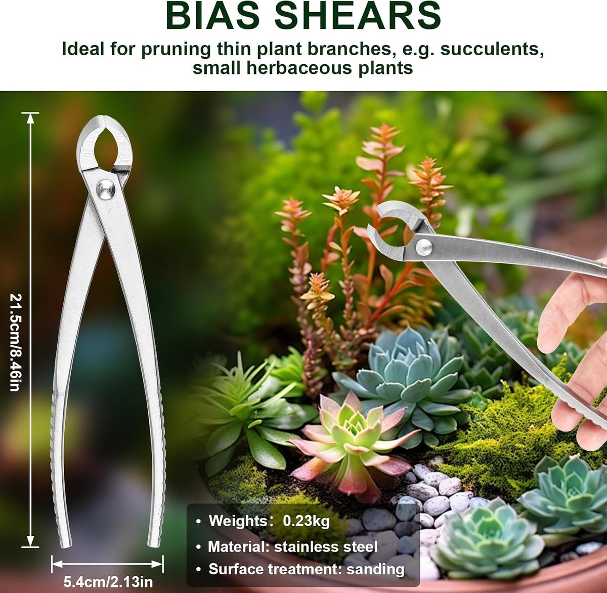 6 PCS Bonsai Pruning Tool Set, 6 Different Roles of Scissors to Meet All the ...