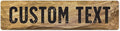 Custom Sign, Christmas Gift Custom Street Sign, 11 Font Colors, 13 Font Styles, 4 Hole Options, 22 Sizes, 3x12 Inches, Rust Free DiBound, Fade Resistant, Made in USA by My Sign Center (Stone)
