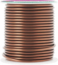 Mandala Crafts 13 Gauge Anodized Aluminum Craft Wire for Jewelry Making - 60 FT Colored Flexible Light Brown Wire - Bendable for Bonsai Armature Crafting Sculpting
