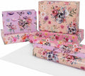 Aimyoo Gothic Wrapping Paper Rolls, 17 Inch X 10 Feet - 4 Rolls - Skull Floral Butterfly Design Gift Wrap Paper for Mother's Day, Birthday Bridal Shower