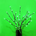 MENCH Branch Lights,3 Pcs Twig Light USB&Battery Powered 8 Flashing Modes by Remote Control.Branch Lights for Indoor, Light Up Decorations for Halloween Day and Christmas,Green