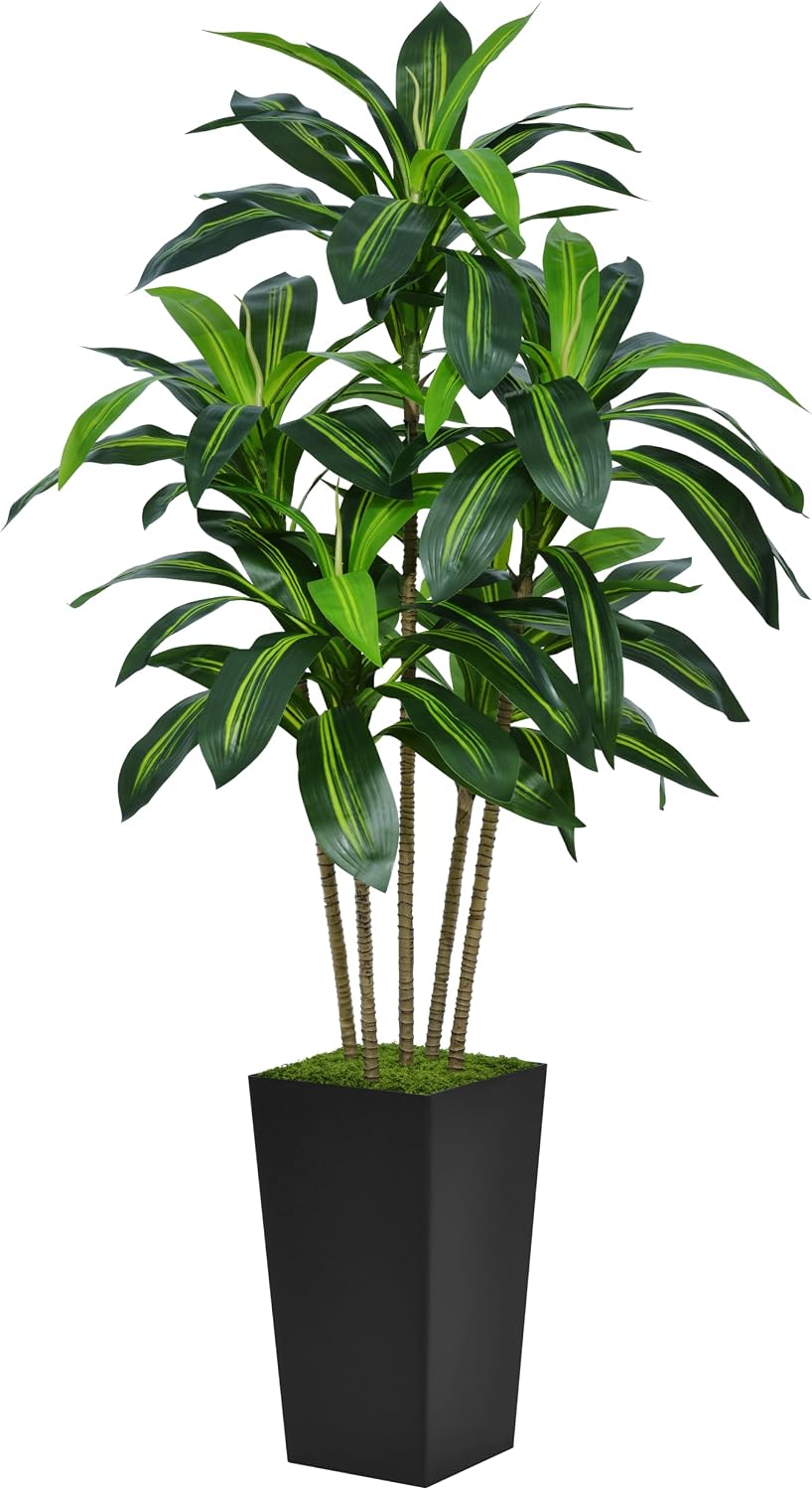 astidy artificial dracaena tree 5ft - faux tree, main product view