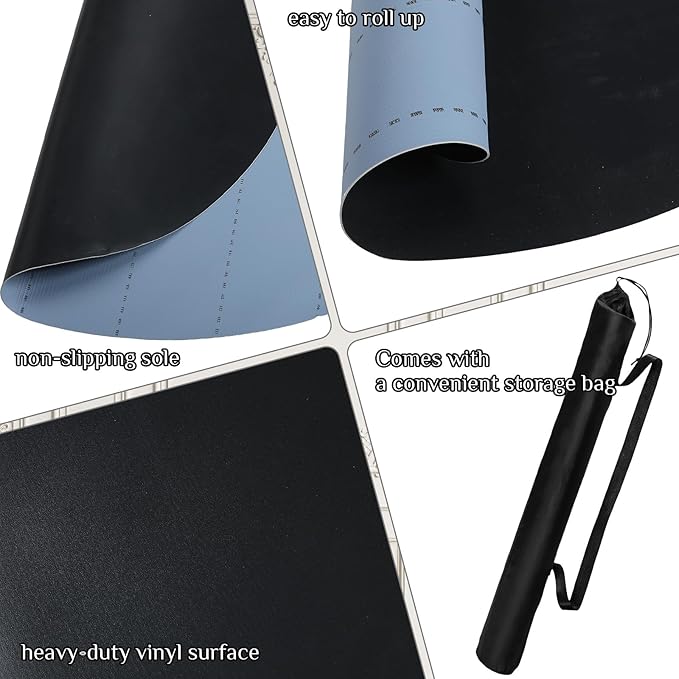 Portable Dance Floor Smooth Ballet Floor Vinyl Dance Mat for Home Stage Studios Kids Adults Practice Improve