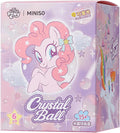 MINISO My Little Pony Crystal Ball Series Blind Box Collectible, Glittering Snow Globe Display Model for Room Decor & Birthday Gifts, Random Design (Single Box)