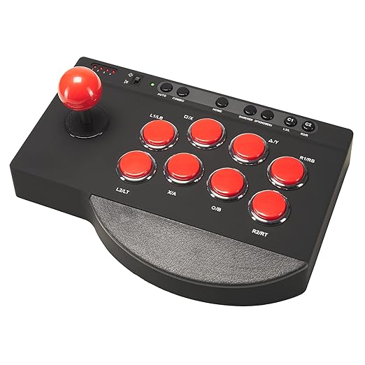SUBSONIC - Arcade stick compatible with PS4, Xbox Serie X/S, Xbox One, PC, PS3