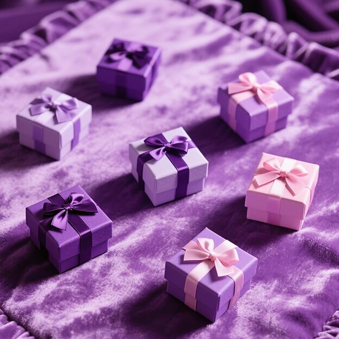 3/8" 6 Colors X 25 Yards Purple Satin Ribbon,150 Yards Assorted Colors Satin Ribbons for Flower Bouquet,Ribbons for Gift Wrapping Happy Birthday Party Decorations