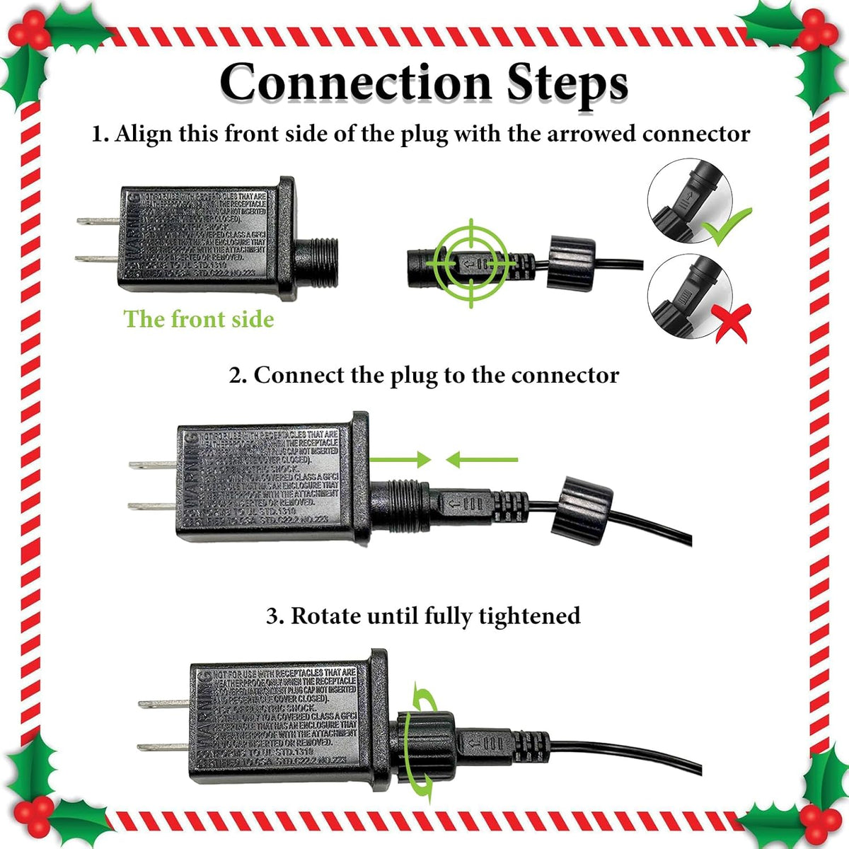 Christmas Projector Lights Outdoor, Red & Green Laser Light Projector