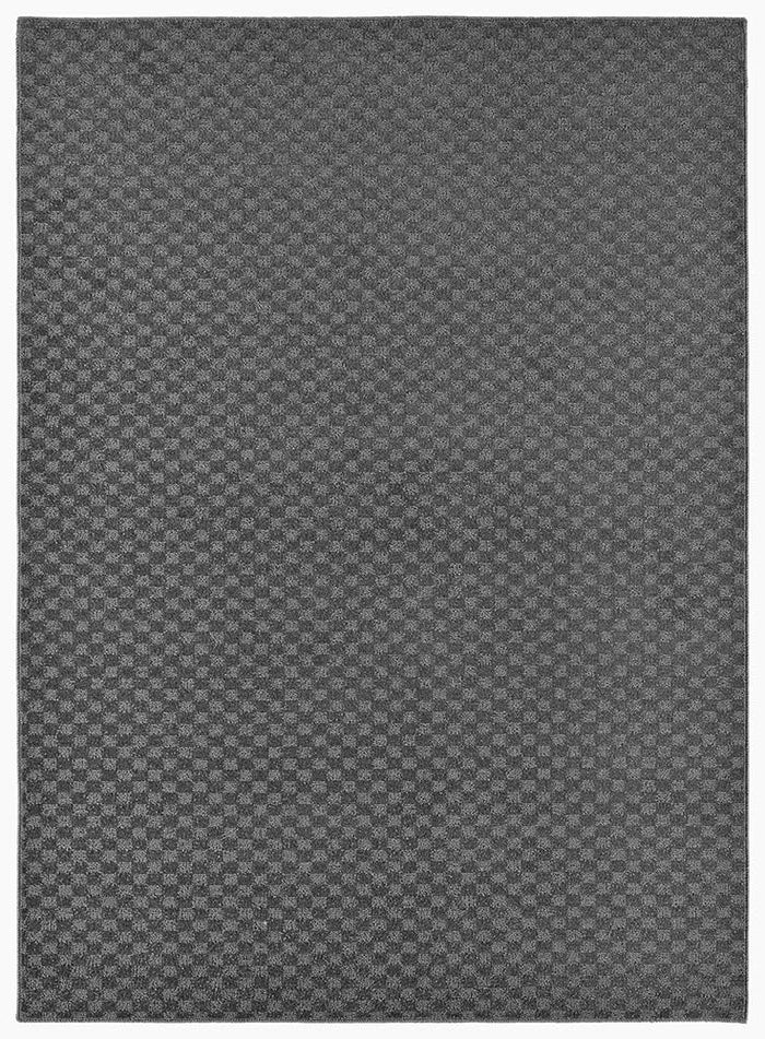 Garland Rug Medallion 5' x 7' Cinder Gray Non Slip Area Rug- Ideal for Living Rooms & Hallways, Stylish & Durable for High-Traffic Areas