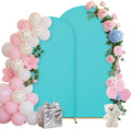 Wedding Arch Covers Arch Backdrop Cover Arch Stand Covers 7.2FT 6FT Set of 2 Arch Cover Spandex Fabric Stretchy Backdrop for Wedding Birthday Party Decoration Baby Shower (Sky Blue)