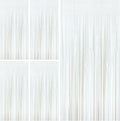 White Party Streamers Foil Fringe Backdrop Curtains Tinsel Streamers Birthday Party Decorations Fringe Backdrop for Birthday Party Graduation Bridal Shower