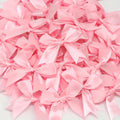 Pink Gift Wrap Bows - 50pcs 3.3 Inch Elegant Bows for Gift Wrapping, Party Decorations, Wedding Decor, Birthday Presents, Holiday Gifts, DIY Crafts, Baby Shower, Anniversary, Christmas, Gift Bags